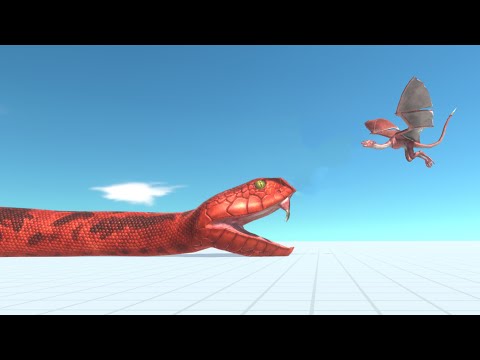 GIANT REMASTERED TITANOBOA vs EVERY UNIT - Animal Revolt Battle Simulator