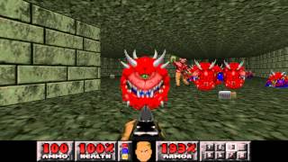 Let's Play: PSX Doom - Level 55 - Fortress of Mystery