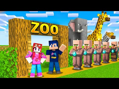 Abbiamo FINITO LA NUOVA ZONA dello ZOO! - VITA IN CITTÀ REMAKE Minecraft S2 Ep.34