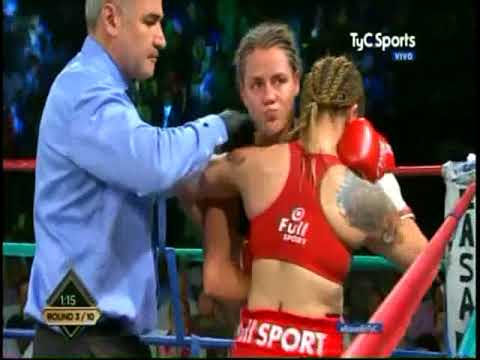 Daniela Bermudez vs. Soledad Frias- WBO Female Bantamweight Title- 10/20/17