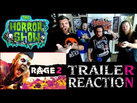 "Rage 2" 2018 Video Game Sequel Trailer Reaction - The Horror Show