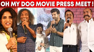 Full Video - Oh My Dog Press Meet | Suriya | Sivakumar | Vijayakumar | Arun Vijay video