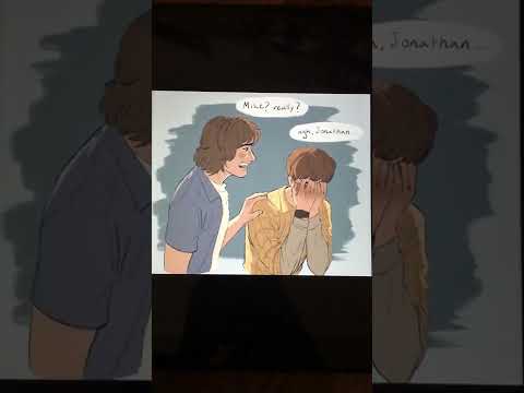 protective brother #strangerthings4 #jonathanbyers #willbyers