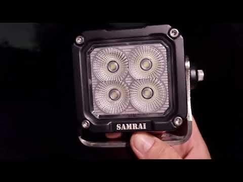 Светодиодная фара 40W - Рабочего света,  Samrai 1740SF, PRO серия, (светодиоды Osram)