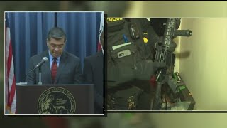 California DOJ Shows Off Seized Guns, Grenade Launcher