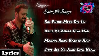 Koi puche mere dil se song  Singer: Sahir ali bagg