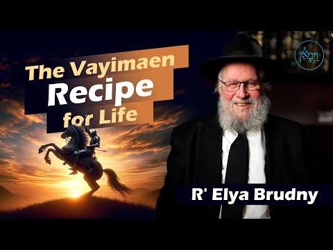 The Vayimaen Recipe for Life | Rabbi Elya Brudny