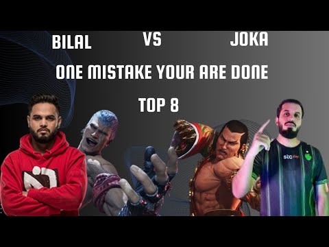 Bilal Bryan Vs Joka Feng  CEO 2024 top 8 Tekken 8