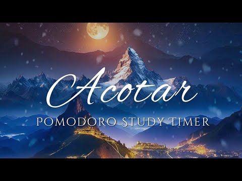 A Court of Thorns and Roses Pomodoro Timer | 25/5 Study