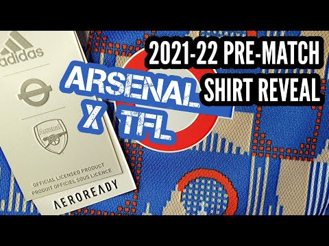 ARSENAL X TFL 2021/22 PRE-MATCH SHIRT