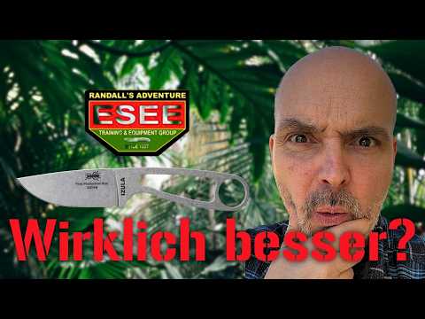 The new ESEE Izula under test - S35VN steel