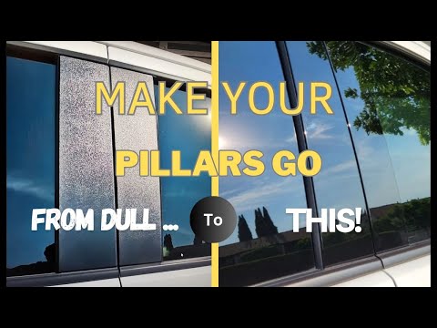 Brand New Gloss Black Pillars!!!!