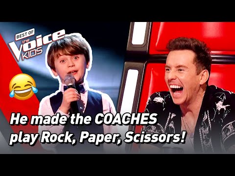 This 7-year-old is the FUNNIEST and CUTEST talent EVER in The Voice Kids! 😂 | The Voice Stage #76