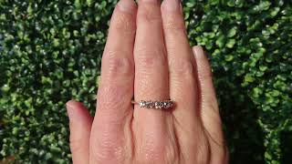 An early 20th century Five Stone Diamond ring