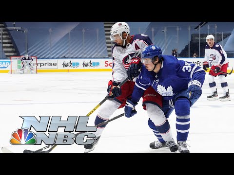 NHL Stanley Cup Qualifying Round: Blue Jackets vs. Leafs | Game 5 EXTENDED HIGHLIGHTS | NBC Sports