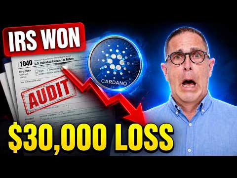 ADA Cardano staking tax mistake thumbnail