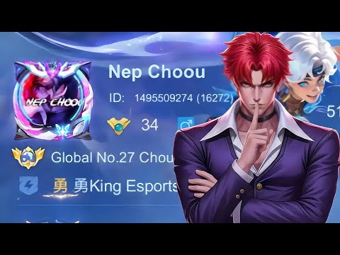 TOP GLOBAL NEP CHOU INSANE FULL GAMEPLAY! MOST WATCH| MLBB