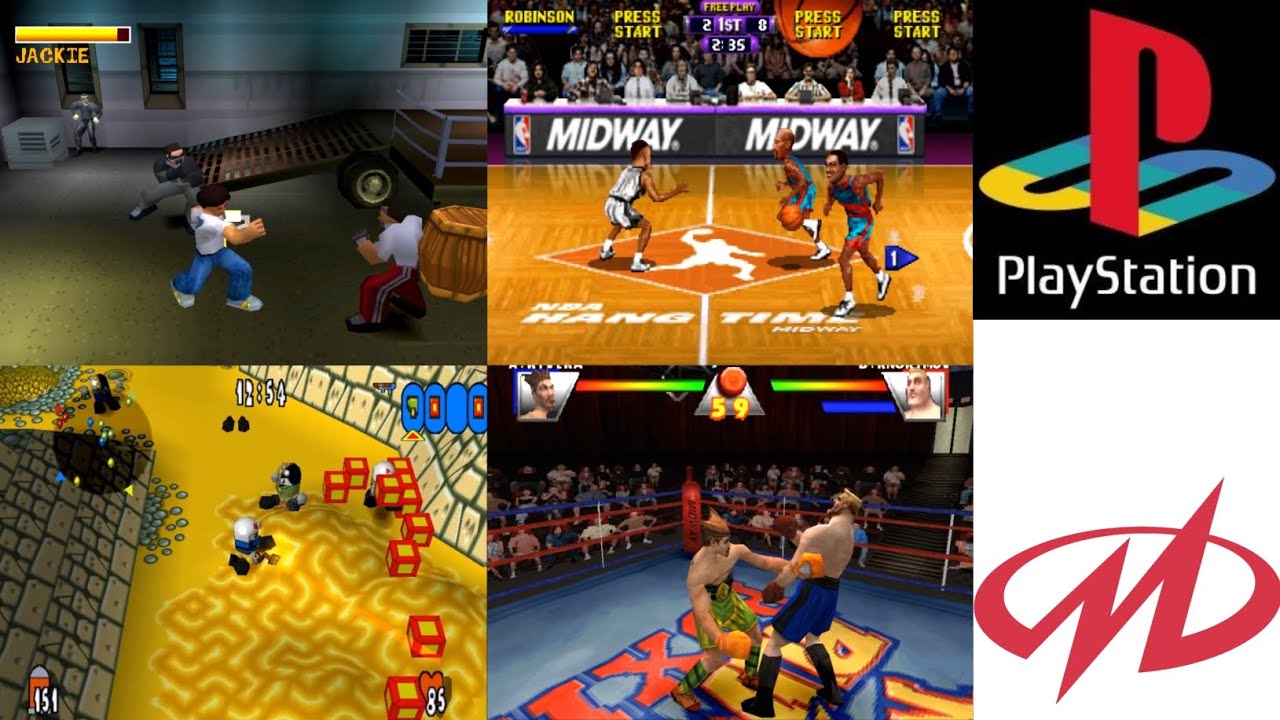 Top 30 Best Midway Games for PS1 [Recommended]