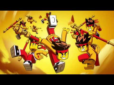 lego nexo knights theme song ( monkie kid amv )