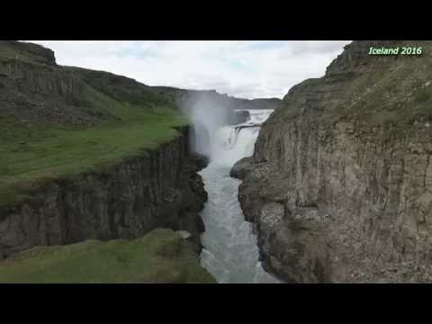 Iceland - Blaskogabyggd - Gullfoss water