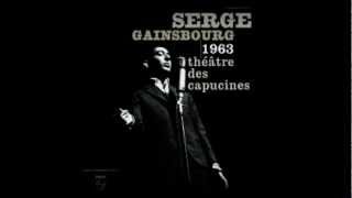Serge Gainsbourg Théâtre des Capucines en 1963