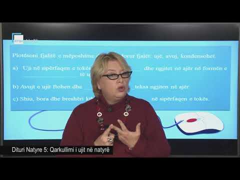 Dituri Natyre 5 - Qarkullimi i ujit në natyrë