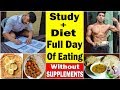 Diet Without Supplements | Full Day Muscle Building Diet | Bodybuilding