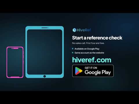 HiveRef Employment References video thumbnail