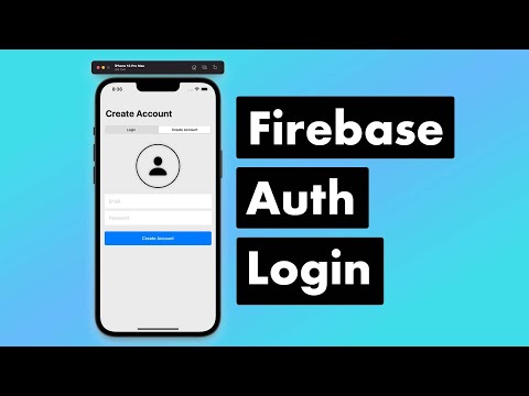 SwiftUI Firebase Chat 02: Signing in with Firebase Auth