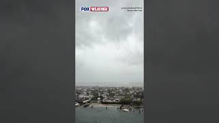 Watch: Rare Tornado Touches Down On New York's Long Island