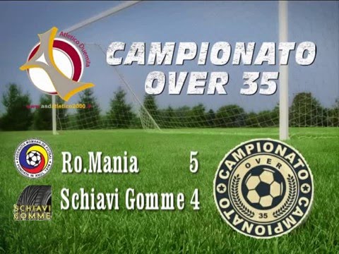 CAMPIONATO OVER 35 - SERIE B 7^GIORNATA - RO.MANIA VS SCHIAVI GOMME 5 - 4