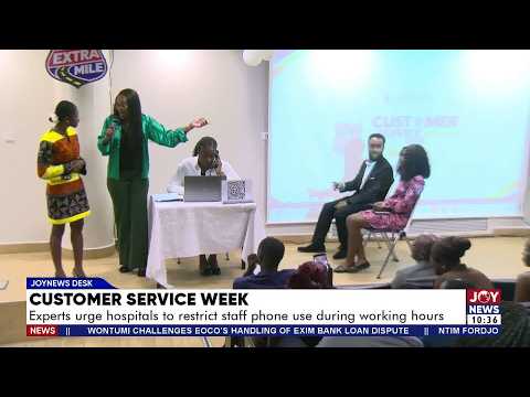 Customer Service Week: Should hospitals restrict staff phone use during working hours?