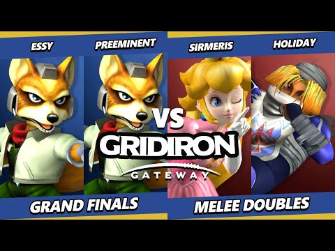 Gridiron Gateway 2024 GRAND FINALS - essy & Preeminent Vs. Sirmeris & Holiday - Smash Melee - SSBM