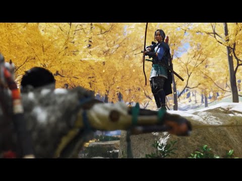 Ghost of Tsushima mask on gameplay walkthrough - Main Story #04 Tale of Lady Masako