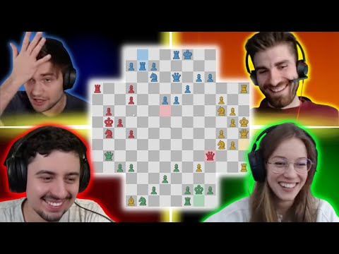 Szachy 4-OSOBOWE z IM Czerw, WCM Olaczka, MR xntentacion i GyM Sadovsky!