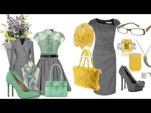 OUTFITS  con COLORES  que SIEMPRE se LLEVAN / TENDENCIAS  de MODA / LOOKS y OUTFITS en GRIS