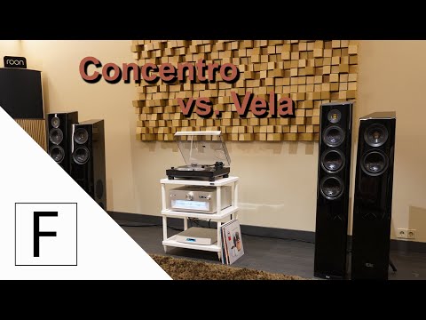 Elac Vergleich! | Elac Vela FS409 vs. Elac Concentro S 507 an Technics SU-R1000