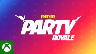 Xbox Party Royale | Fortnite anuncio