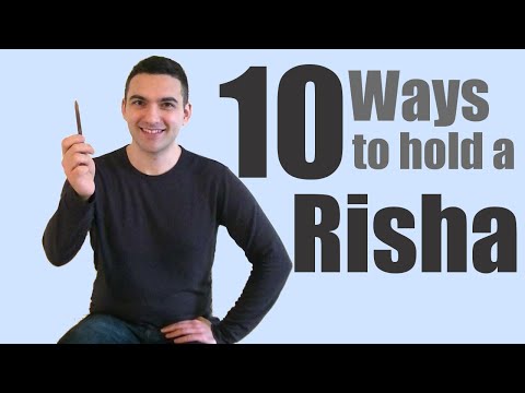 (Risha Lesson 1) 10 Ways To Hold an Oud Risha