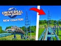 Universal Studios UK HUGE Back To The Future Coaster Built Early