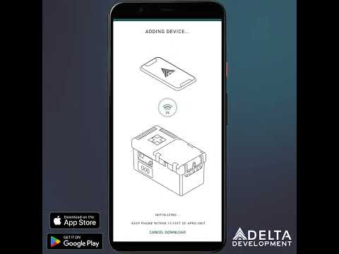 Delta Temperature Monitor App Overview