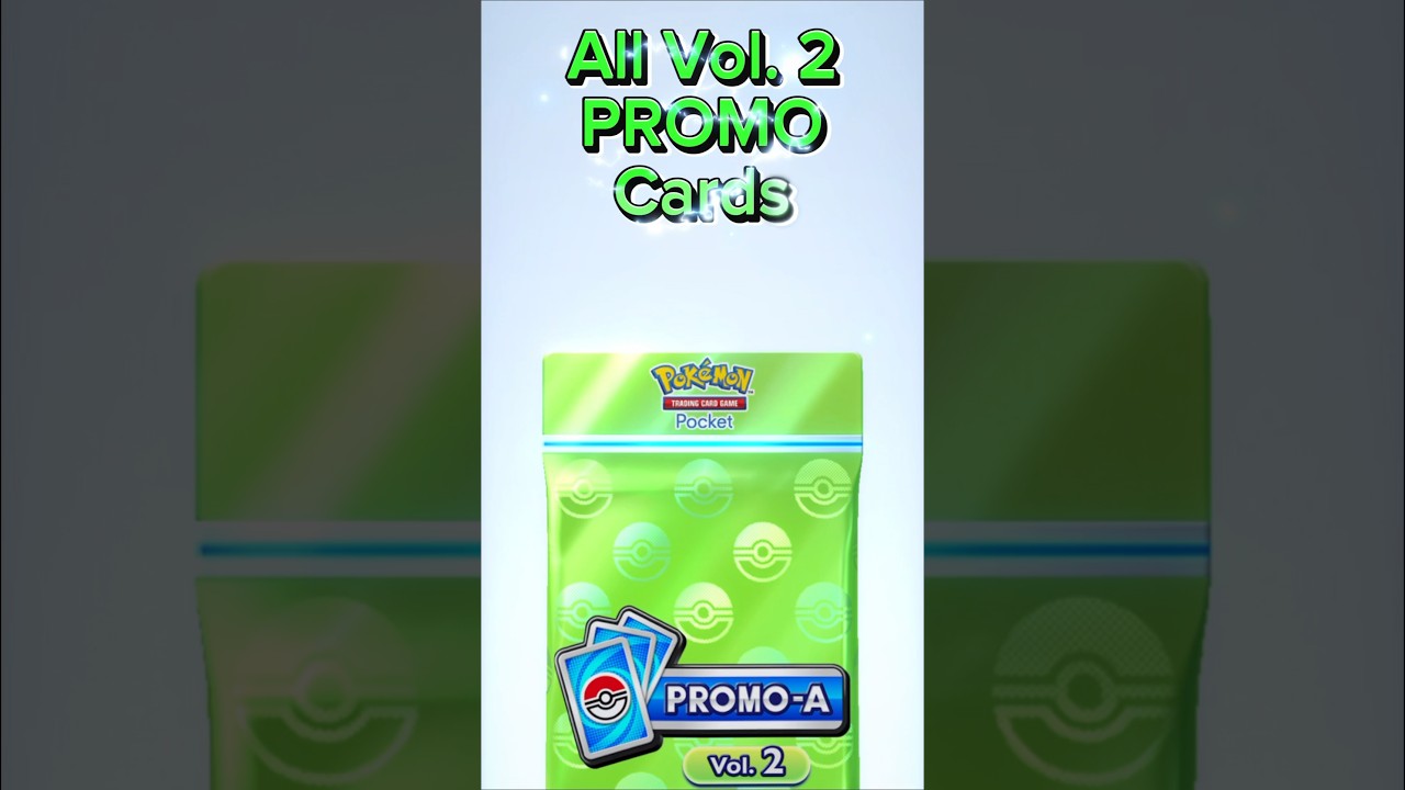 All 5 PROMO A Vol. 2 Cards Pokémon TCG Pocket Pack Opening #pokemon #pokemoncards #pokemontcgpocket