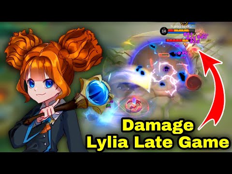 Lylia Late Game → Brutal Damage - Lylia Gameplay | Mobile Legends