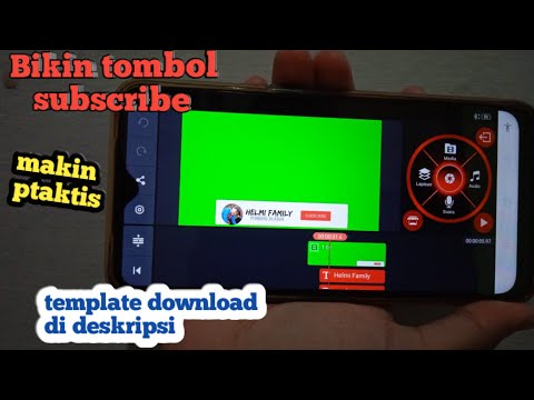 Cara Membuat Tombol Subscribe Dan Lonceng Di Hp Android Kinemaster Tutorial