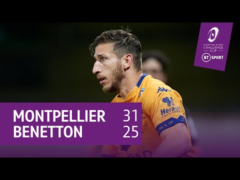Montpellier vs Benetton (31-25) | Paillaugue Stars To Reach Final Four | Challenge Cup Highlights