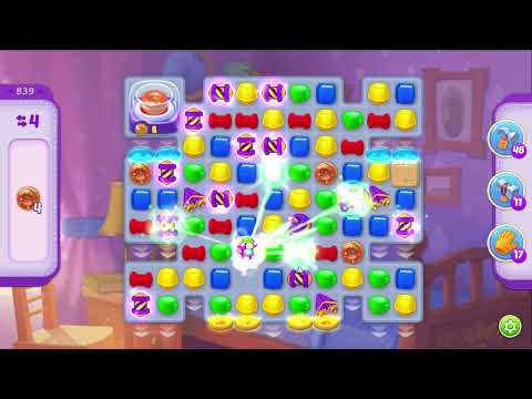 Homescapes 839 Hard Level - 16 moves - NO BooSTERS