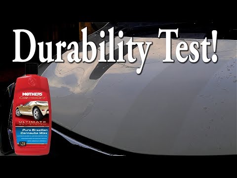 Car Wax Test : Mothers Pure Brazillian Carnauba Wax