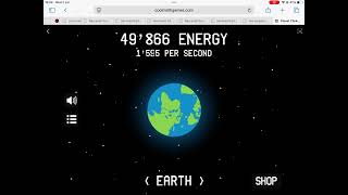 Planet clicker walkthrough