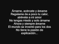 Alexandre Pires - Amame (Letras)