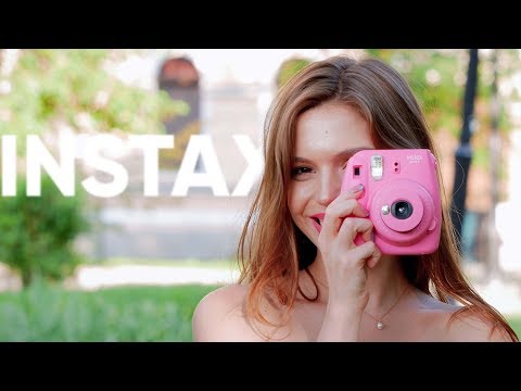 Моментальная фотокамера Fujifilm Instax Mini 9 Flamingo розовый BOX - Видео